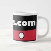 DISDadsのロゴのコーヒー・マグ ジャンボコーヒーマグカップ (右)