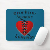 Disease Awareness Open Heart Surgery Survivor Ed H マウスパッド (マウス)