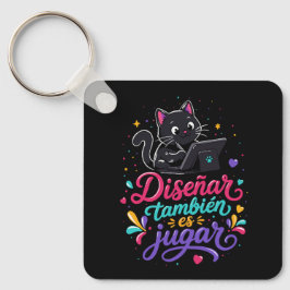 Diseñar también es jugar キーホルダー