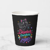 Diseñar también es jugar 紙コップ (裏面)