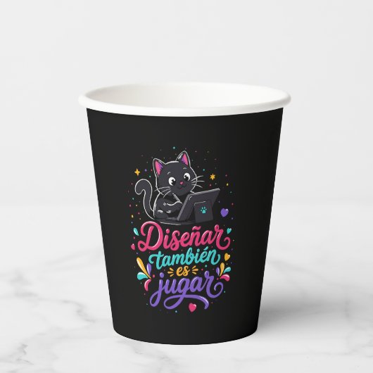 Diseñar también es jugar 紙コップ (正面)