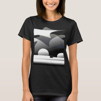 Diseño abstracto con figuras geométricas tシャツ