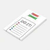 Diseño comico hacer lista  ポストイット (アングル)