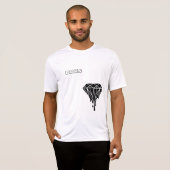 DISENO CON DIAMNTES Y NOMBRE DEL PRODUCTTO Tシャツ (正面フル)