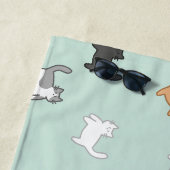 diseño de gatitos ビーチタオル (インサイチュ)