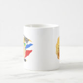 DISEÑO DE TAZA VIVA LA AREPA VENEZOLANA コーヒーマグカップ (中央)