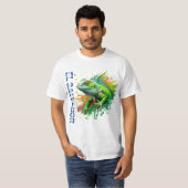 DISEÑO EL SALVADOR IGUANA  Tシャツ (正面フル)