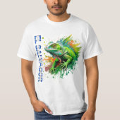 DISEÑO EL SALVADOR IGUANA  Tシャツ (正面)
