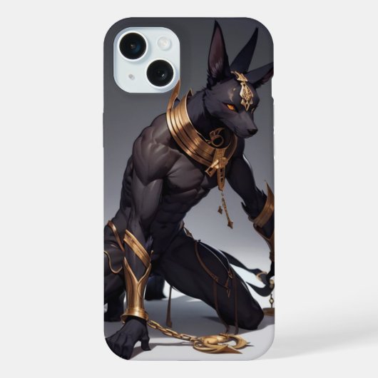 Diseño EXCLUSIVO de Anubis iPhoneケース (裏面)