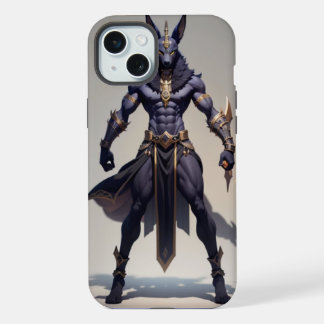 Diseño exclusivo de Anubis para tu iPhone 15 Plusケース