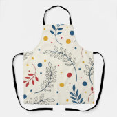 Diseño floral エプロン (正面)