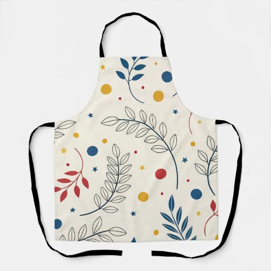 Diseño floral エプロン (正面)