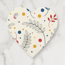 Diseño floral フェイバータグ