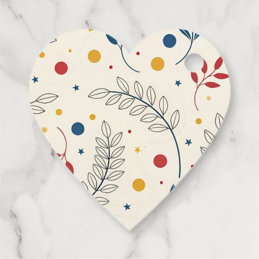 Diseño floral フェイバータグ (裏面)