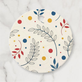 Diseño floral フェイバータグ