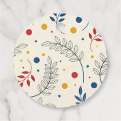 Diseño floral フェイバータグ (裏面)