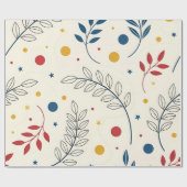 Diseño floral ラッピングペーパー (フラット)