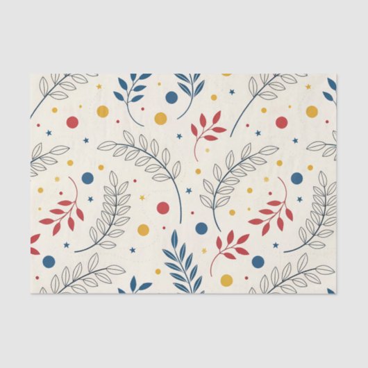 Diseño floral 薄葉紙 (正面)