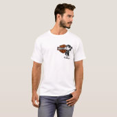 Diseño harley Snoopy Comic Tシャツ (正面フル)