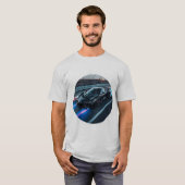 Diseño innovador de auto de alta gama tシャツ (正面フル)