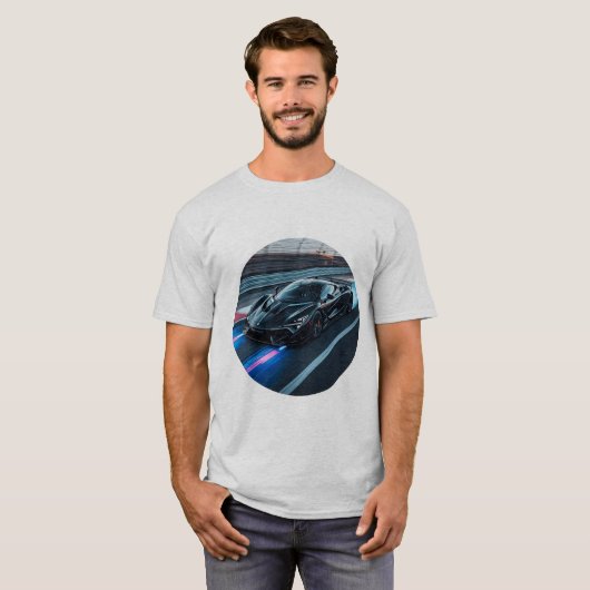 Diseño innovador de auto de alta gama tシャツ (正面フル)