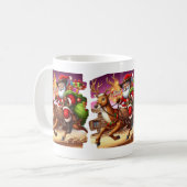 Diseño Navideño コーヒーマグカップ (正面左)