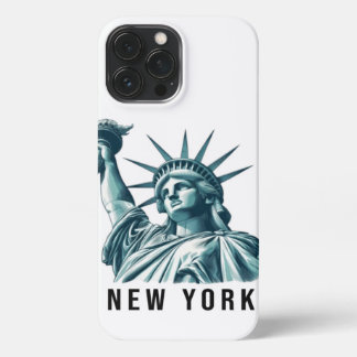 Diseño New York minimalista iPhone 13 Pro Maxケース