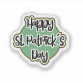 Diseño para el dia de San Patricio. シール (正面)
