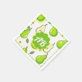 diseño peras スタンダードカクテルナプキン (角)