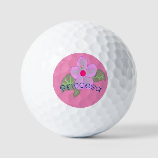 Diseño Princesa Golf ゴルフボール (正面)