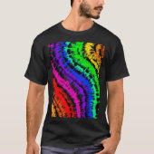 Diseño tie dye rainbow tシャツ (正面)