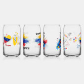 Diseños Patrios Originales |Venezuela Libre ガラス缶 (右)
