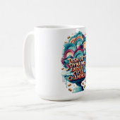 Dish Duty Dynamo T Shirt, Endless Cycle Champion  コーヒーマグカップ (正面左)