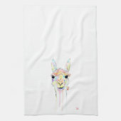 Dish towel Llama キッチンタオル (縦)