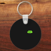 Dishonest Frog Behave No Frog Funny Cute Frog Love キーホルダー (正面)