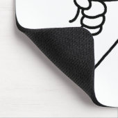 Dishonest Frog Funny Frog Meme Behave No Cartoon D マウスパッド (コーナー)