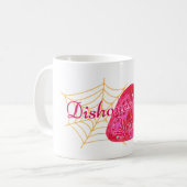 Dishonestly Yours コーヒーマグカップ (正面左)