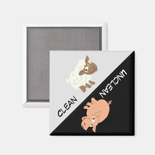 Dishwasher Magnet マグネット (正面/裏面)