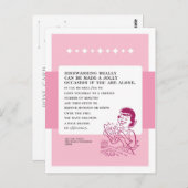 Dishwashingはおもしろいのヴィンテージの悪い状態のアドバイスである場合もあります ポストカード (正面/裏面)