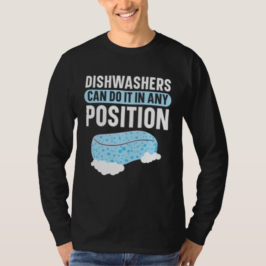 Dishwashing Job Profession Restaurant Employee Dis Tシャツ (正面)