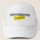 Disinformation Junkie キャップ (正面)