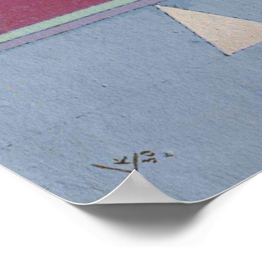 Disintegrated Tension, Kandinsky, 1930 ポスター (角)