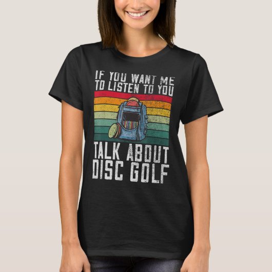 Disk Goもしの聞話をして欲しい Tシャツ (正面)