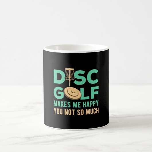 Disk Golfで幸せ コーヒーマグカップ (中央)