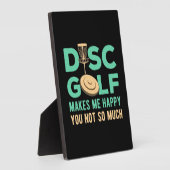 Disk Golfで幸せ フォトプラーク (側面)