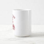 Disk Golf おもしろい Every Tree is Target コーヒーマグカップ (中央)