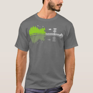 Disk Golf Guitarギタリストの選手の恋人 Tシャツ