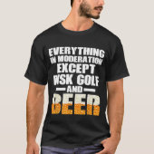 Disk Golf Player    Beer Tシャツ (正面)