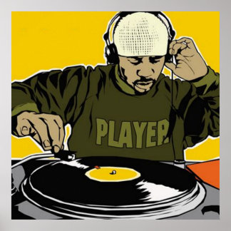 Disk Jockey DJポスター ポスター