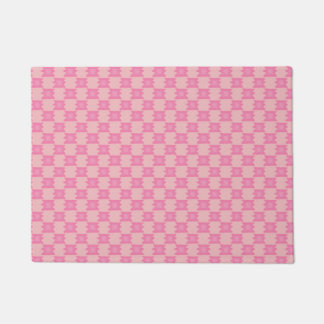Dismal Pink Doormat Southwestern Western ドアマット